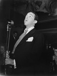 Portrait of Buddy Rich, Arcadia Ballroom, New York, N.Y., ca. May 1947. Creator: William Paul Gottlieb