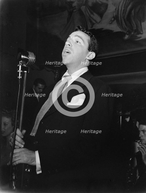 Portrait of Buddy Rich, Arcadia Ballroom, New York, N.Y., ca. May 1947. Creator: William Paul Gottlieb.