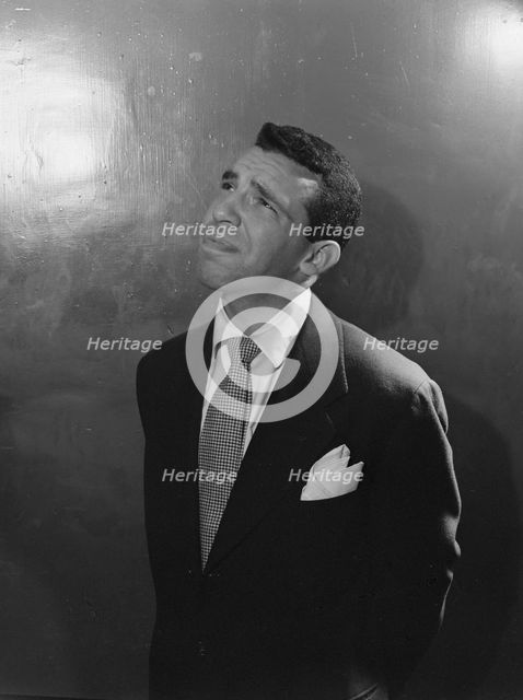 Portrait of Buddy Rich, Arcadia Ballroom, New York, N.Y., ca. May 1947. Creator: William Paul Gottlieb.