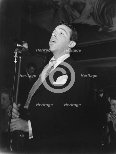 Portrait of Buddy Rich, Arcadia Ballroom, New York, N.Y., ca. May 1947. Creator: William Paul Gottlieb.