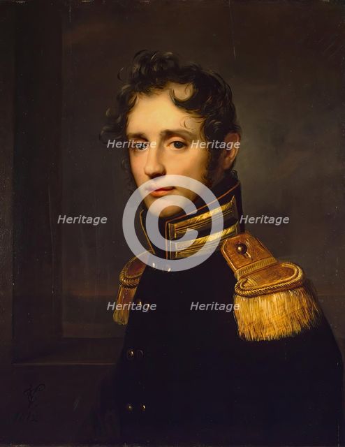 Portrait of Burchard Ch. Richter, 1812. Creator: Carl Christian Vogel von Vogelstein.