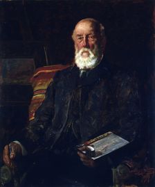 Portrait of C.D. Barraud, 1897. Creator: James McLauchlan Nairn