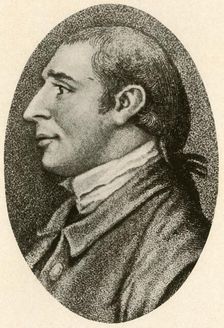 Portrait of Gouverneur Morris, with smooth hair and pigtail queue c1780, (1937). Creator: Unknown