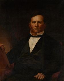 Portrait of Governor David Wallace, about 1840. Creator: Jacob Cox