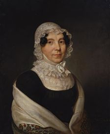 Portrait of Golitsyna, 1825. Creator: Grigory Ugryumov