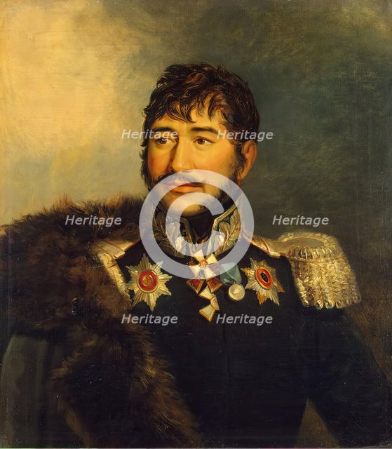 Portrait of Gavriil A. Lukovkin (1772 - after 1849), 1824. Creators: George Dawe, Workshop of George Dawe.
