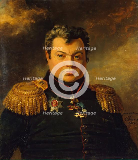 Portrait of Gavriil P. Veselitsky (1774-1829), 1821. Creator: George Dawe.
