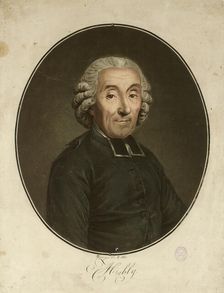 Portrait of Gabriel Bonnot de Mably (1709-1785), c. 1790. Creator: Alix, Pierre-Michel (1762-1817)