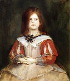 Portrait of Gabriella Lenbach 1898. Artist: Franz von Lenbach