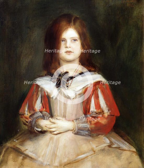 'Portrait of Gabriella Lenbach', 1898. Artist: Franz von Lenbach