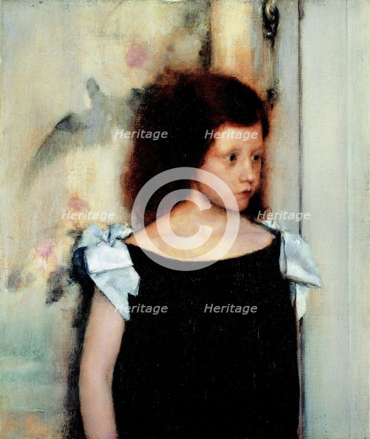 Portrait of Gabrielle Braun, 1886.