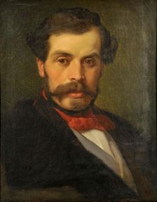 Portrait of Gaetano dell'Acqua, 1851. Creator: Consoni, Nicola (1814-1884)