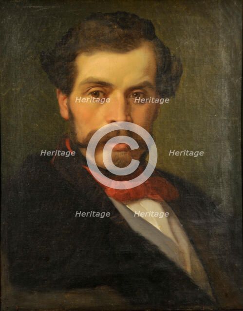 Portrait of Gaetano dell'Acqua, 1851. Creator: Consoni, Nicola (1814-1884).