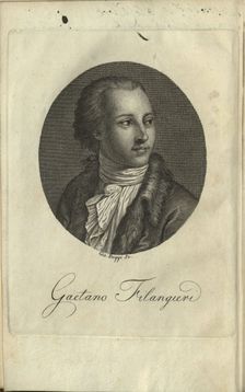 Portrait of Gaetano Filangieri (1752-1788)