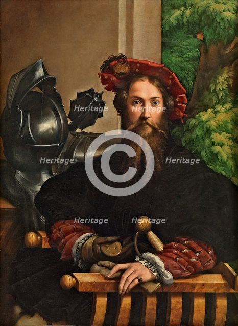 Portrait of Galeazzo Sanvitale, 1524. Creator: Parmigianino (1503-1540).