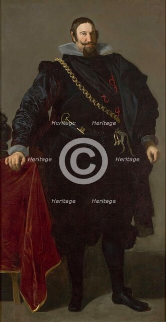 Portrait of Gaspar de Guzmán y Pimentel, Count-Duke of Olivares, 1624. Creator: Velàzquez, Diego (1599-1660).