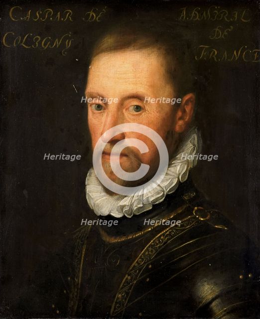 Portrait of Gaspard de Coligny (1517-72), c.1609-c.1633. Creator: Workshop of Jan Antonisz van Ravesteyn.
