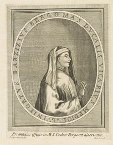 Portrait of Gasparinus de Bergamo, 1716-1717. Creator: Anonymous