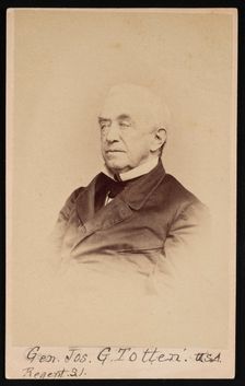 Portrait of Gen. Joseph Gilbert Totten (1788-1864), Before 1864. Creator: Frederick Gutekunst