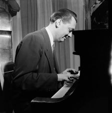 Portrait of Gene Schroeder, Eddie Condon's, New York, N.Y., 1946. Creator: William Paul Gottlieb