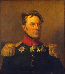Portrait of General Yermolay Fyodorovich Kern (1765-1841), before 1825