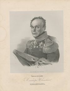 Portrait of General Alexander Ivanovich Tsvilenyev (1769-1824)