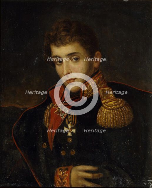 Portrait of General Alexander Tuchkov (1729-1793), 1820s. Artist: Anonymous  