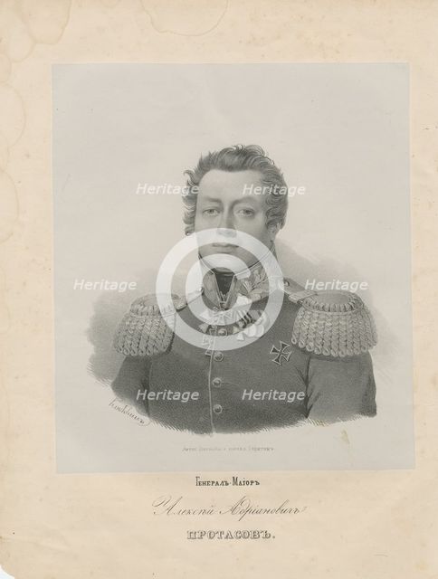 Portrait of General Alexei Andrianovich Protasov (1780-1833).