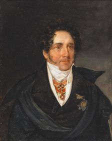 Portrait of General Bernhard Graf von Caboga-Cerva (1785-1855). Creator: Agricola, Karl Joseph Aloys (1779-1852)