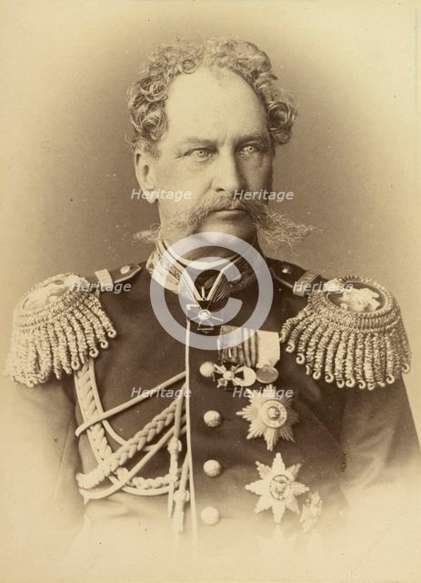 Portrait of General Count Vasily Alekseevich Perovsky (1794-1857), ca 1857.