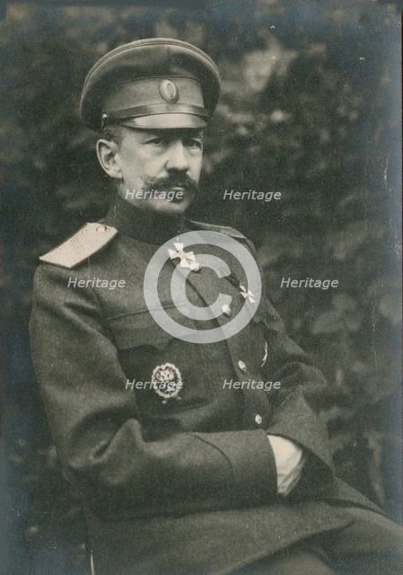 Portrait of General Count Vasily Iosifovich Gurko (1864-1937).