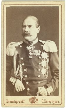 Portrait of General Count Eduard Ivanovich Totleben (1818-1884)