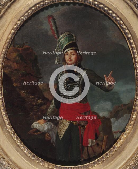 Portrait of General François Marceau des Graviers (1769-1796), c1796. Creator: Antoine Louis Francois Sergent Marceau.