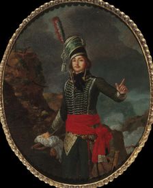 Portrait of General François Séverin Marceau-Desgraviers (1769-1796), c. 1796. Creator: Sergent-Marceau, Louis François (1751-1847)
