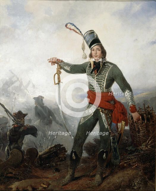 Portrait of General François Séverin Marceau-Desgraviers (1769-1796), c. 1830. Creator: Anonymous.