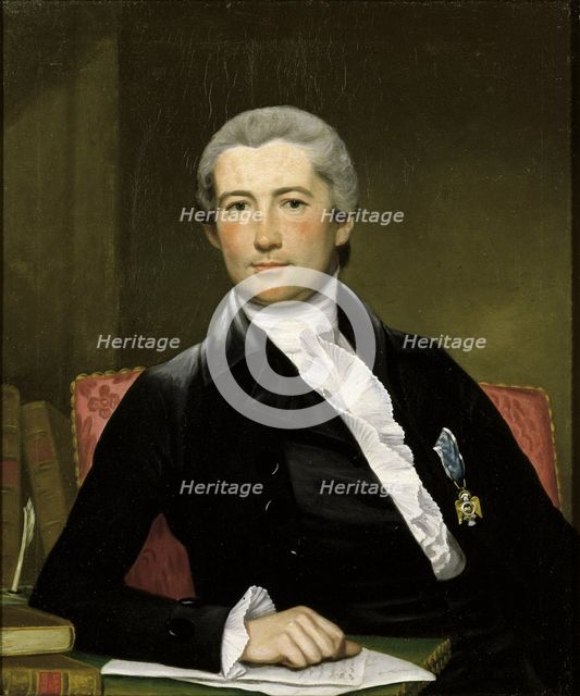 Portrait of General Giles, ca. 1785. Creator: Joseph Wright.