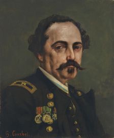 Portrait of General Gustave Paul Cluseret (1823-1900). Creator: Courbet, Gustave (1819-1877)