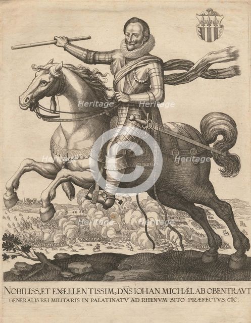 Portrait of General Hans Michael von Obentraut (1574-1625), 1630.