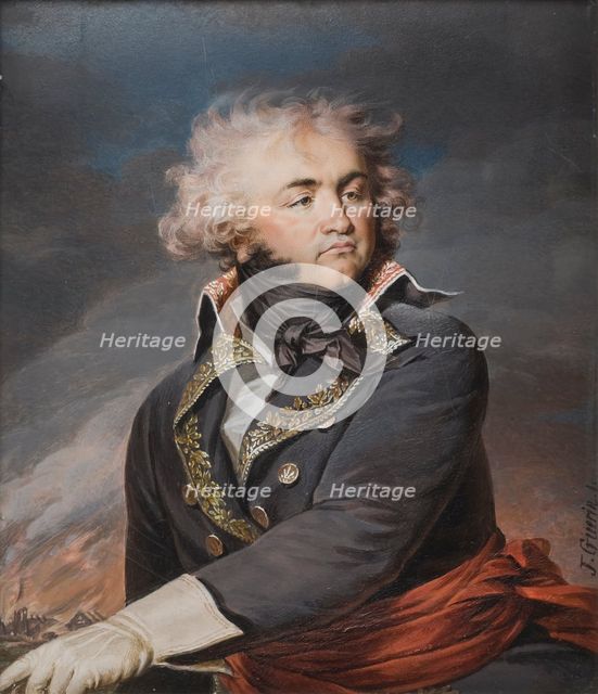 Portrait of General Jean-Baptiste Kléber (1753-1800), c. 1790.