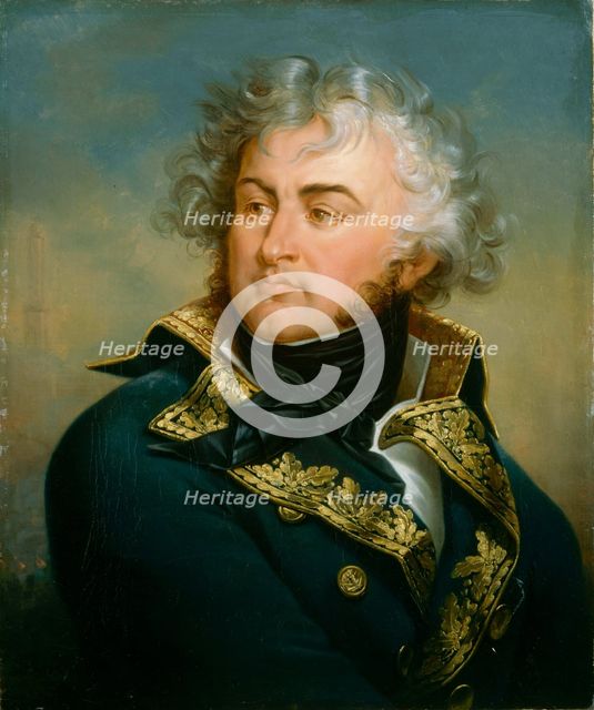 Portrait of General Jean-Baptiste Kléber (1753-1800), c1830. Creator: Kercado (Le Sénéchal de Kercado), Adèle de (1784-1867).