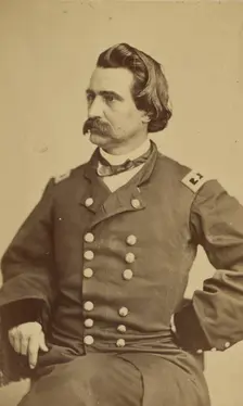 Portrait of General John A. Logan, about 1865. Creator: Mathew Brady