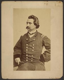 Portrait of General John A. Logan, about 1865. Creator: Mathew Brady