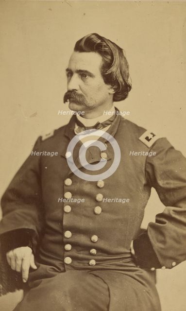 Portrait of General John A. Logan, about 1865. Creator: Mathew Brady.
