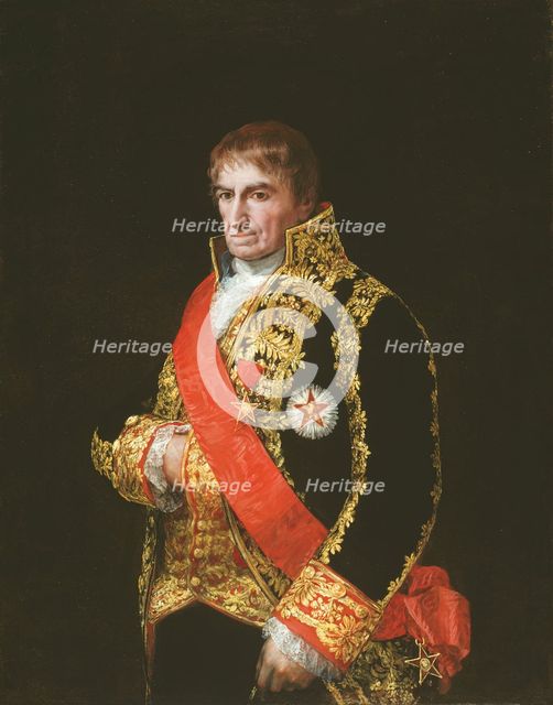 Portrait of General José Manuel Romero, c. 1810. Creator: Francisco Goya.