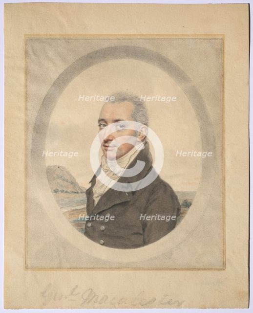 Portrait of General Keith MacAlister, c. 1800-1810. Creator: John I Smart (British, 1741-1811).