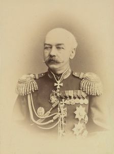 Portrait of General Konstantin Petrovich von Kaufman (1818-1882), c. 1874