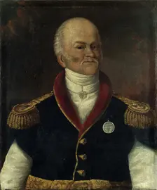 Portrait of General Ksawery Franciszek Krasicki (1774–1844), 1830-1840s. Artist: Anonymous