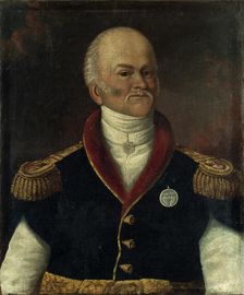 Portrait of General Ksawery Franciszek Krasicki (1774–1844), 1830-1840s. Artist: Anonymous
