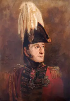 Portrait of General Lord Edward Somerset, British soldier, 1821. Artist: Jan Willem Pieneman