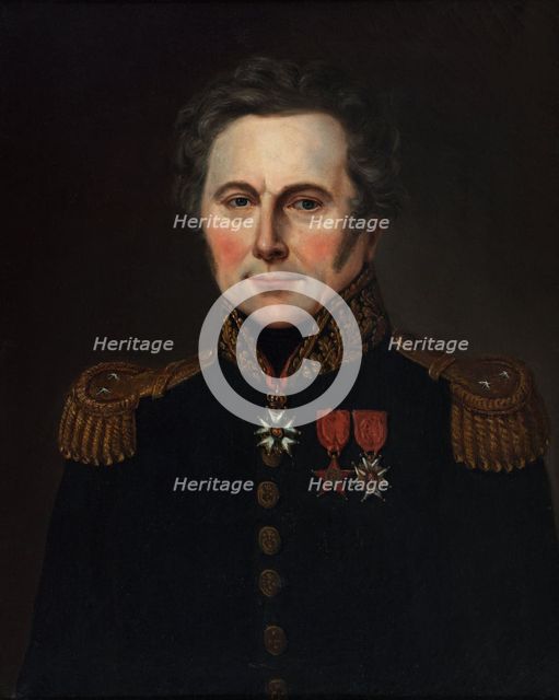 Portrait of General Louis Hugo (1777-1843). Creator: Unknown.